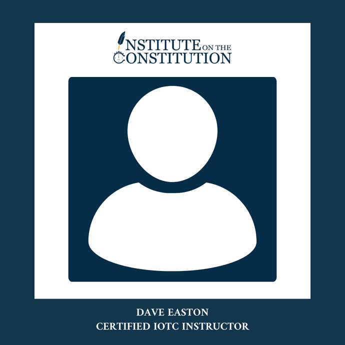 Dave Easton - Certified IOTC Instructor