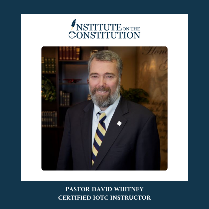 Pastor David Whitney - Certified IOTC Instructor