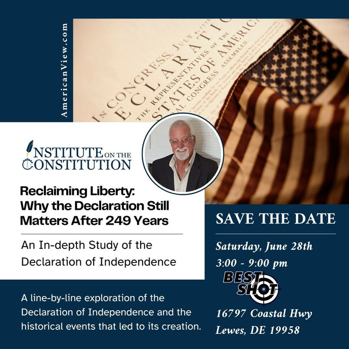Live Mini-Course of the Declaration Of Independence