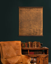 Load image into Gallery viewer, Leather Declaration of Independence