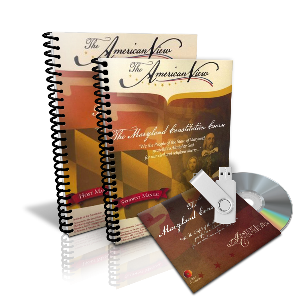 Maryland Constitution Instructor & Host Materials