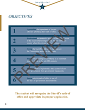 Load image into Gallery viewer, The Sheriff and The Citizen Student Materials