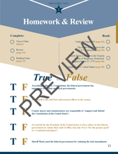 Load image into Gallery viewer, The Sheriff and The Citizen Student Materials