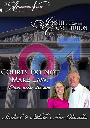 Courts Do Not Make Law Digital Download