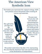 Load image into Gallery viewer, &quot;The American View&quot; Metal Bookmark