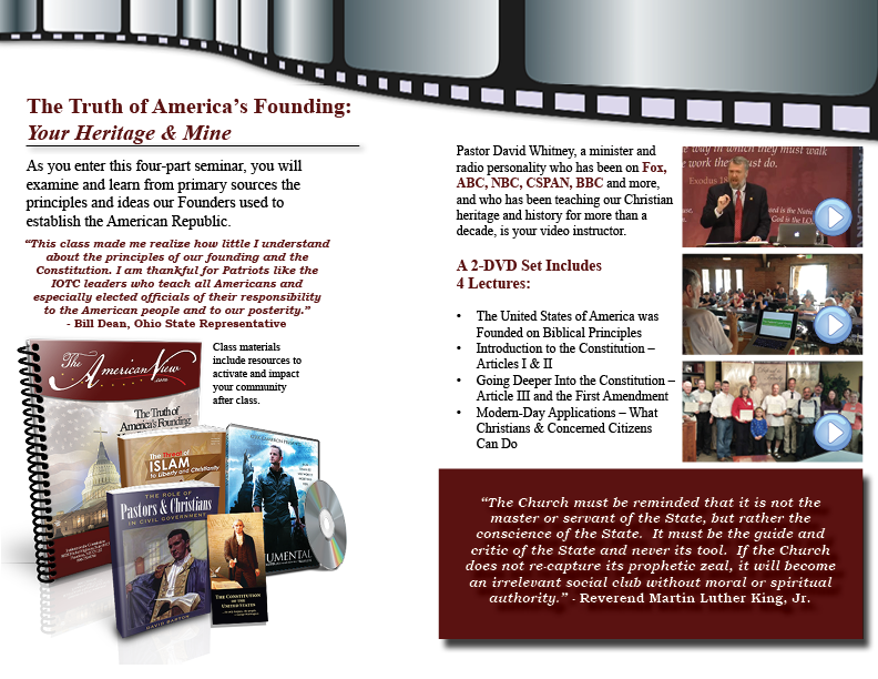 The Truth of America's Founding Promotional Flyer